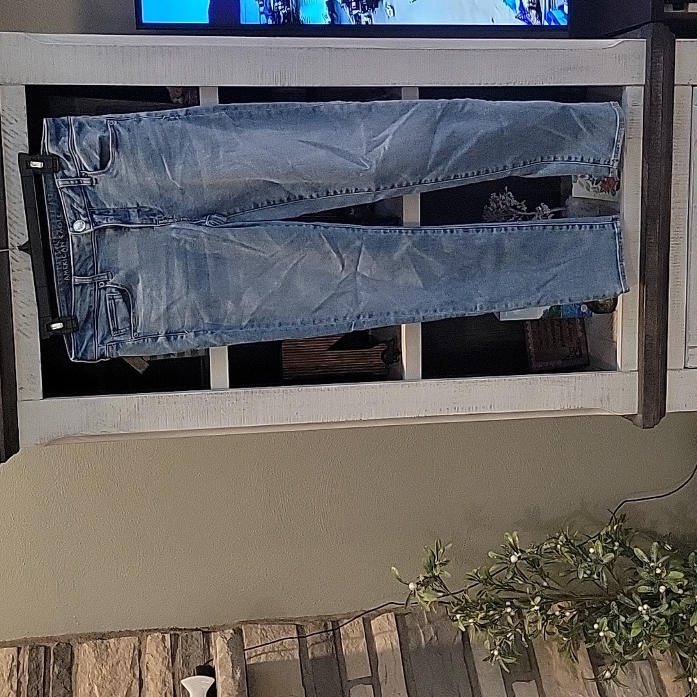 AMERICAN EAGLE NEXT LEVEL STRETCH DENIM WOMEN'S JEANS size 10 regular